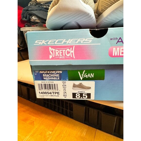 Skechers SKECHERS Ultra Flex Big Plan Sneakers Tauper Sz 8.5 Athleisure NWB - Picture 2 of 10